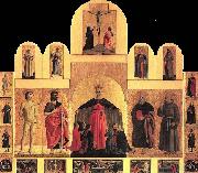 Piero della Francesca Polyptych of the Misericordia oil on canvas